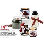 Bon-Ton Black Friday: WoodWick or A Cheerful Giver Candles - 40% Off