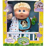 Cabbage Patch Kids Naptime Babies Doll, Blonde Hair/Blue Eye Boy $10 Walmart