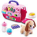 VTech Care for Me Learning Toy Pet Carrier (Pink) $12.30