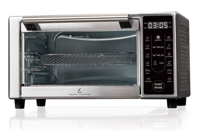 Emeril Lagasse Power AirFryer 360 Plus, Toaster Oven, Stainless Steel, 1500 Watts $60.00 + Free Shipping