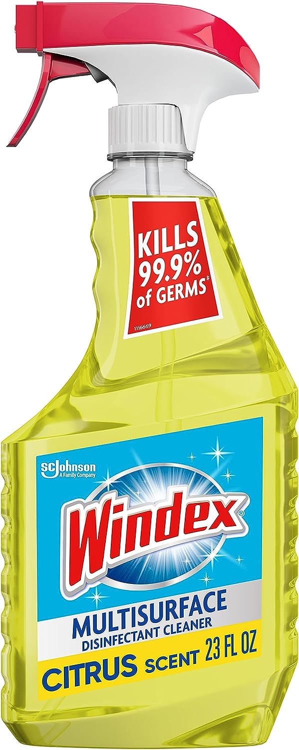 23-Oz Windex Multi-Surface Cleaner and Disinfectant Spray Bottle (Citrus) $2.34 w/ Subscribe & Save