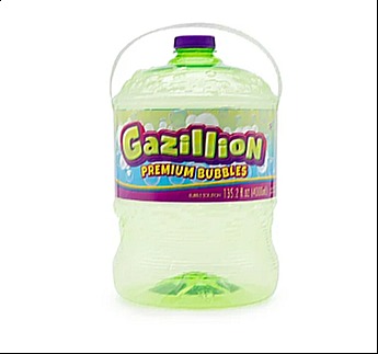 4-Liter Gazillion Bubbles Solution $5.86 + Free S&H w/ Walmart+ or $35+