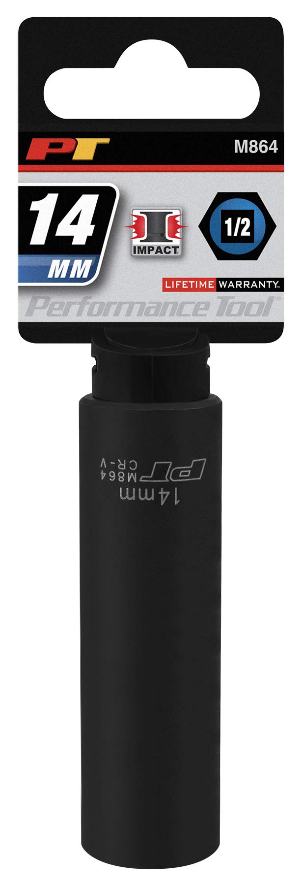 Performance Tool M864 1/2 Drive 6pt Impact Socket, 14mm $4.20 + Free Shipping w/ Prime or on $35+