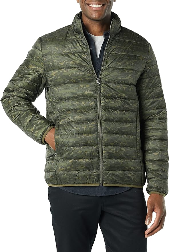 Amazon Essentials Men's Packable Lightweight Water-Resistant Puffer Jacket $15.90 + Free Ship w/Prime or on orders $35+