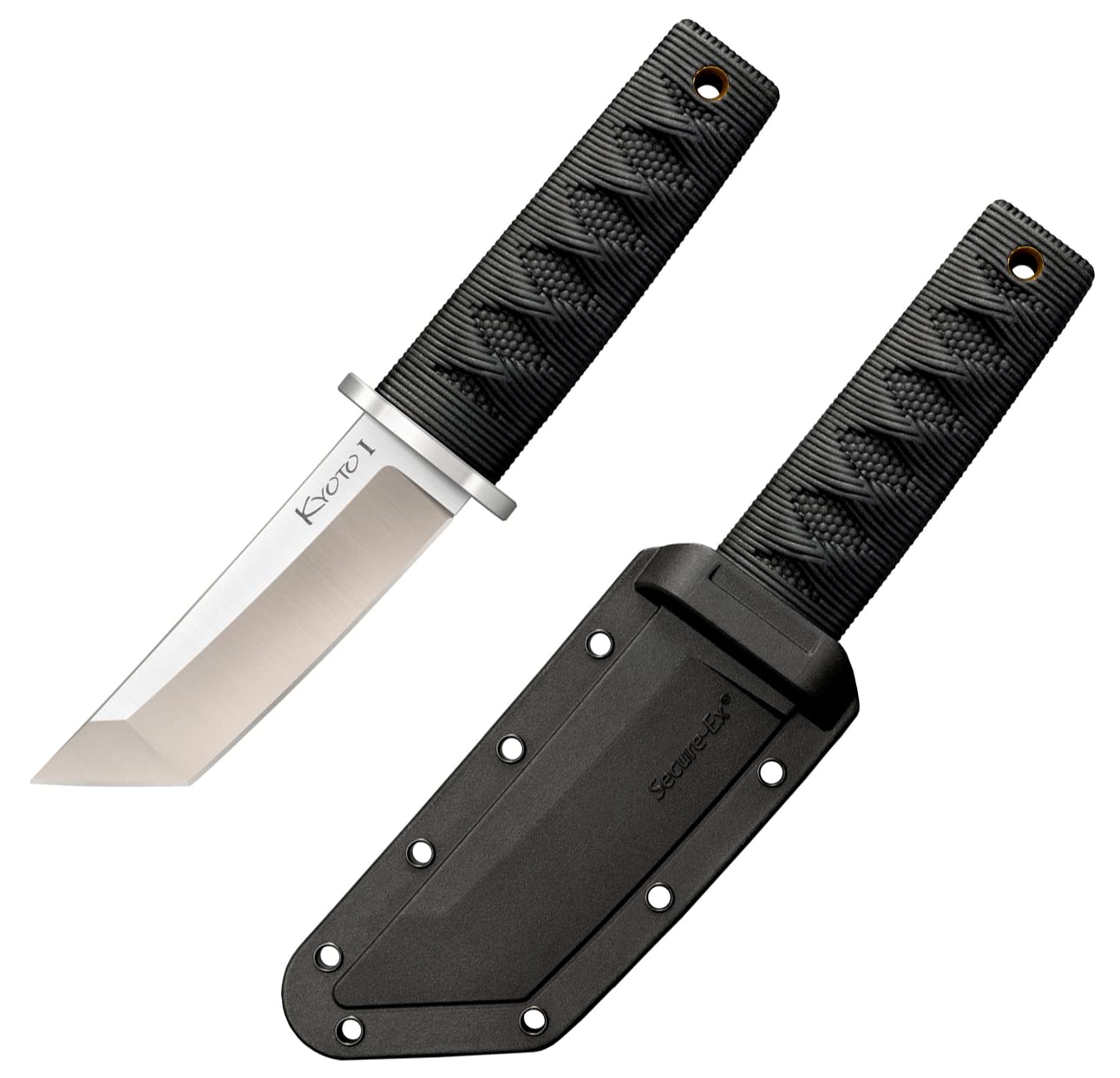 Cold Steel Kyoto I - 6 5/8" Overall - 3 1/4" Blade Mini Japanese Tanto Point Fixed Knife $17.43 + Free Shipping w/ Prime or on $35+