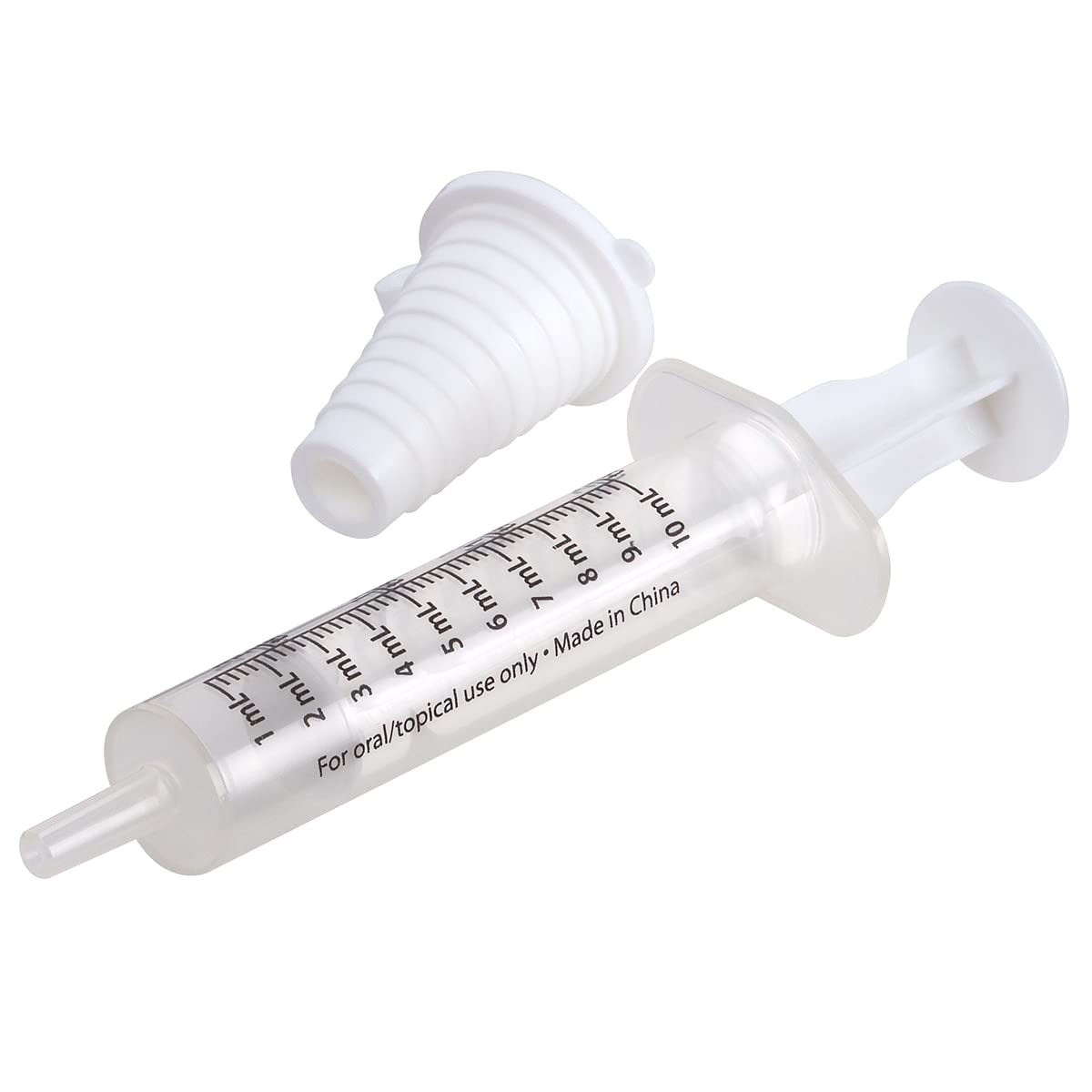 EZY DOSE Kids Baby Oral Syringe & Dispenser Calibrated for Liquid Medicine. 10 mL/2 TSP w/Bottle Adapter  $2.27 + Free Shipping w/ Prime or on $35+