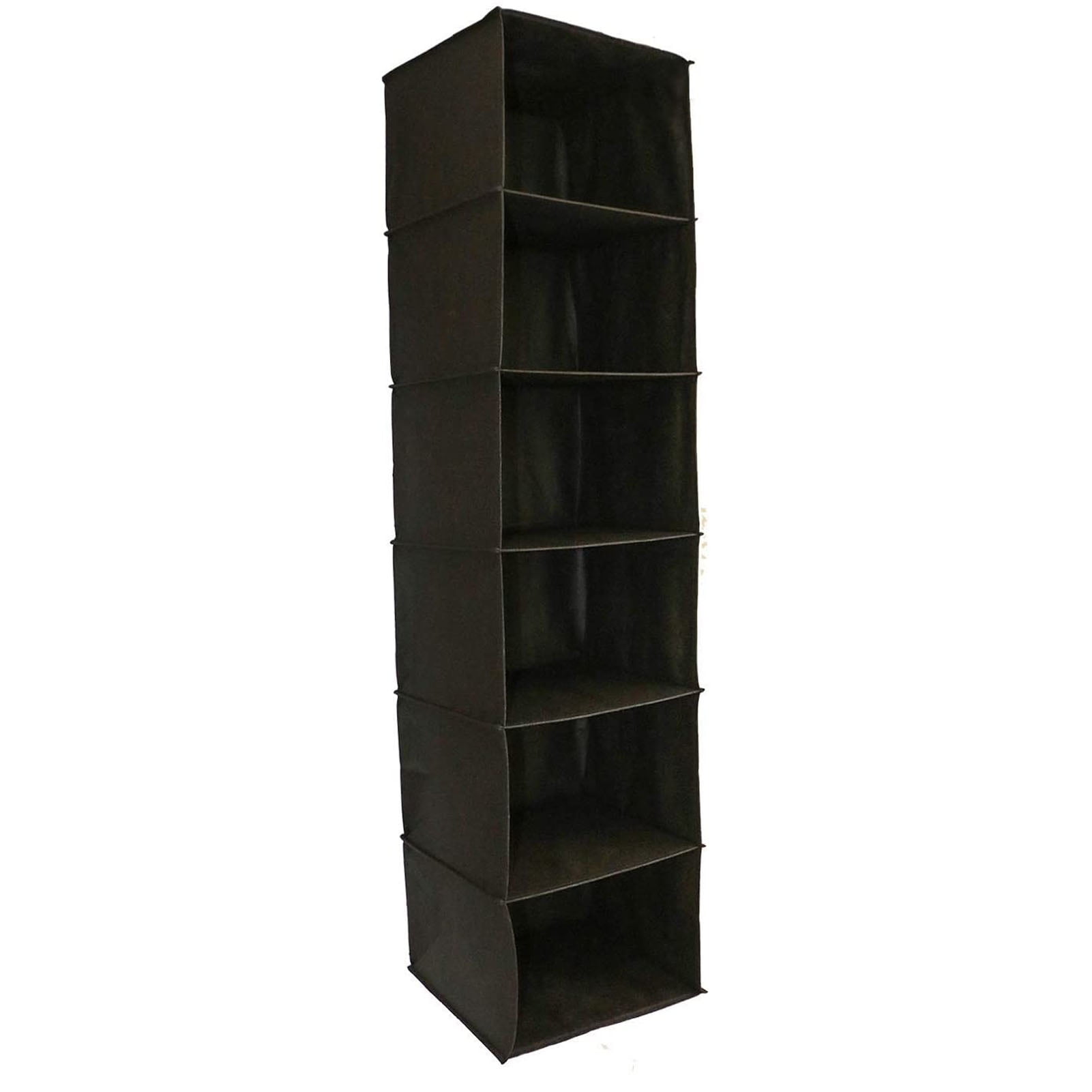 Long Soft Fabric Over Closet Rod Hanging Storage Organizer with 6 Shelves (Black) $5.80  + Free S&H w/ Walmart+ or $35+