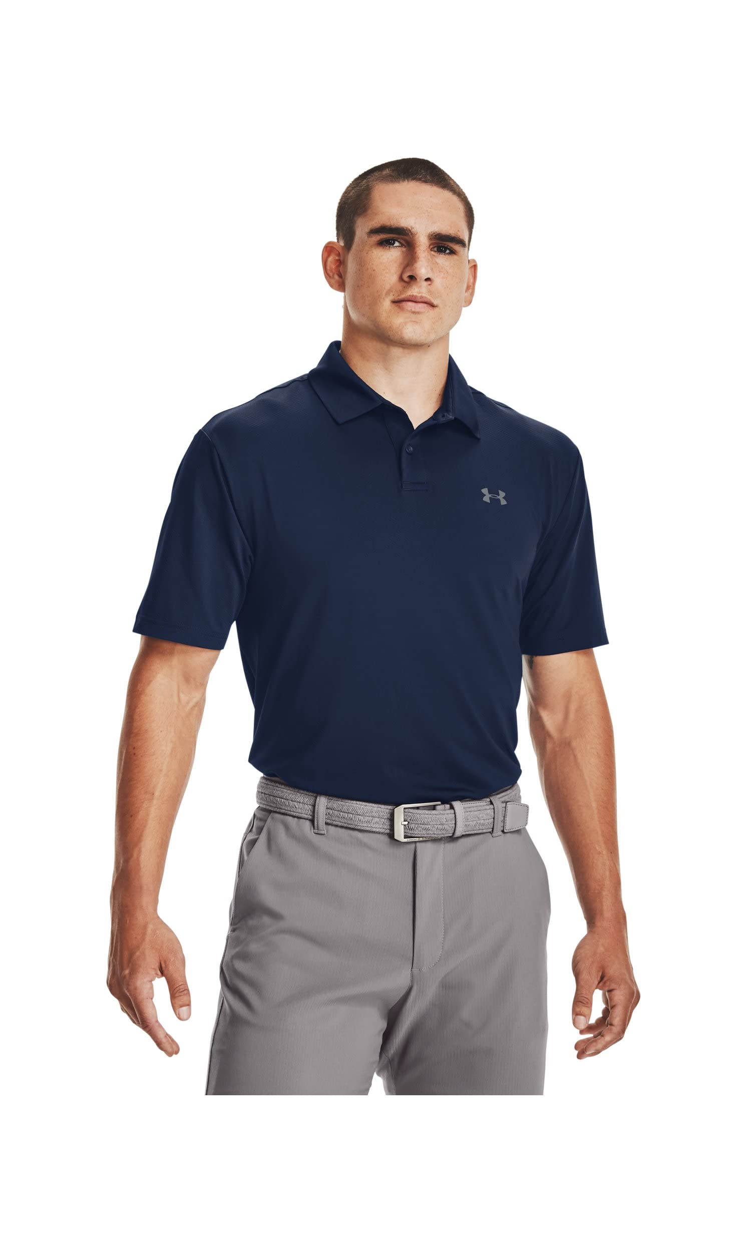 Under Armour UA Performance Textured Men's 2.0 Golf Polo Shirt (3XLT - Academy Blue) $25.10 + Free Shipping w/ Prime or on $35+