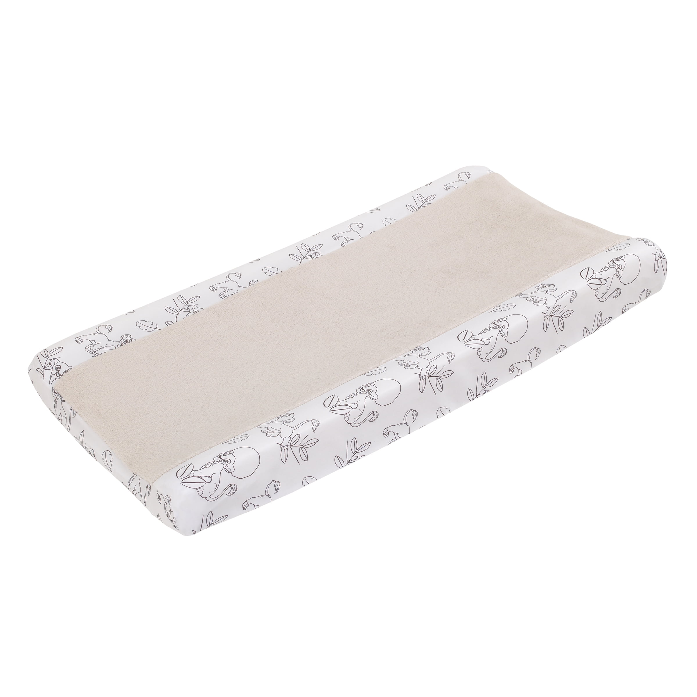 Disney Diaper Changing Pad Cover, White Lion King Animal Print, Fits Standard Sizes. $5.68  + Free S&H w/ Walmart+ or $35+