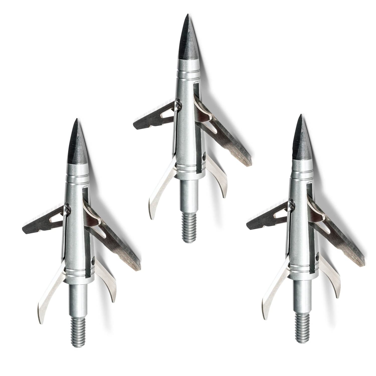 3-Pack Spitfire Double Cross 4-Blade 100 Grain Durable Precise Bow Hunting Mechanical Broadhead  $15.00 + Free Shipping w/ Prime or on $35+