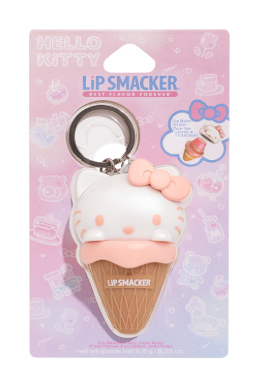 Hello Kitty Lip Smacker Ice Cream Lip Balm Keychain $4.55 + Free Shipping w/ Prime or on $35+