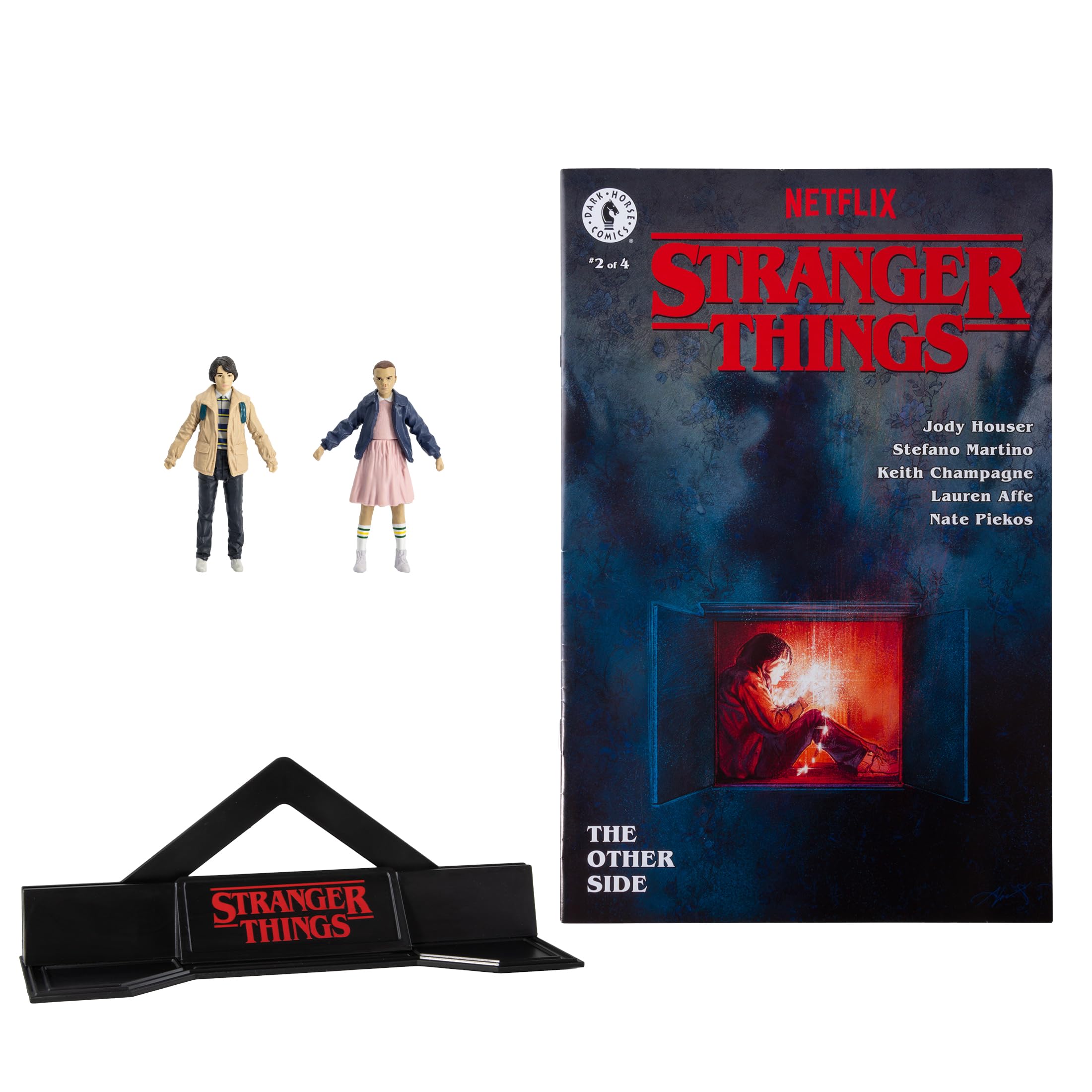 2 pk. Stranger Things Page Punchers Eleven and Mike Wheeler 3in Action Figures with Comic McFarlane Toys $6.53 + Free Shipping w/ Prime or on $35+
