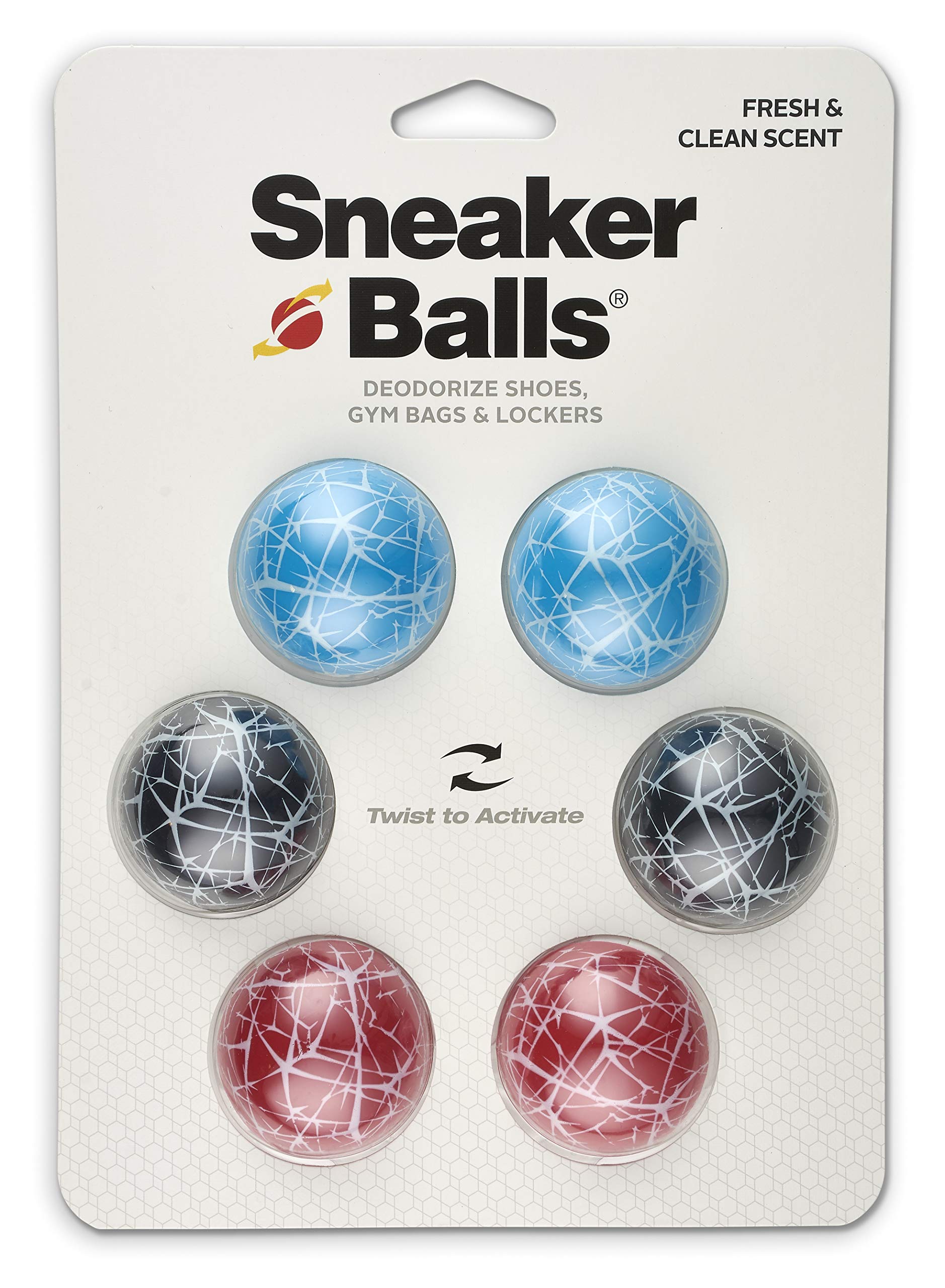 6-Pack Sof Sole Sneaker Balls Shoe, Gym Bag, and Locker Deodorizer $5.00 + Free Shipping w/ Prime or on $35+
