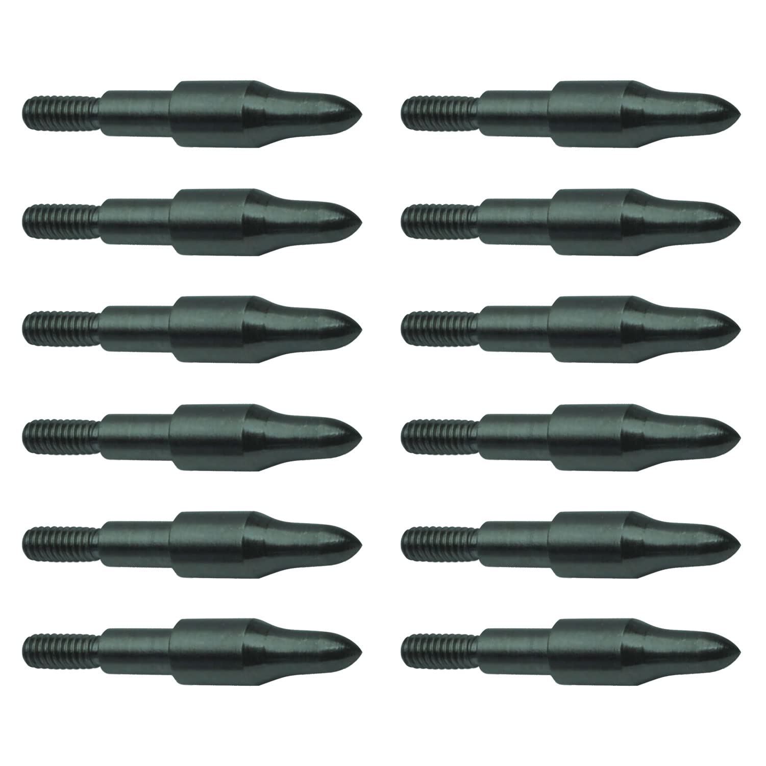 12-Pack New Archery Products 3D Point Durable Steel Screw-in Archery Practice Field Tips 125 Grain, 9/32" $2.00 + Free Shipping w/ Prime or on $35+