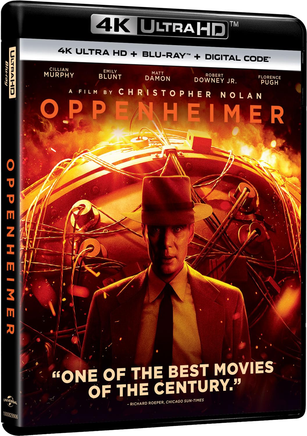 Oppenheimer (4K Ultra HD + Blu-ray + Digital) $16.99 + Free Shipping