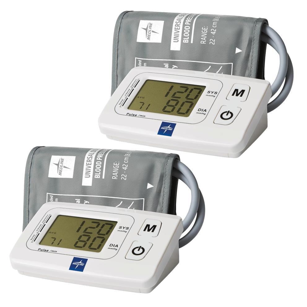 2-Pack: Medline Upper Arm Blood Pressure Monitor $24.99 + Free Shipping