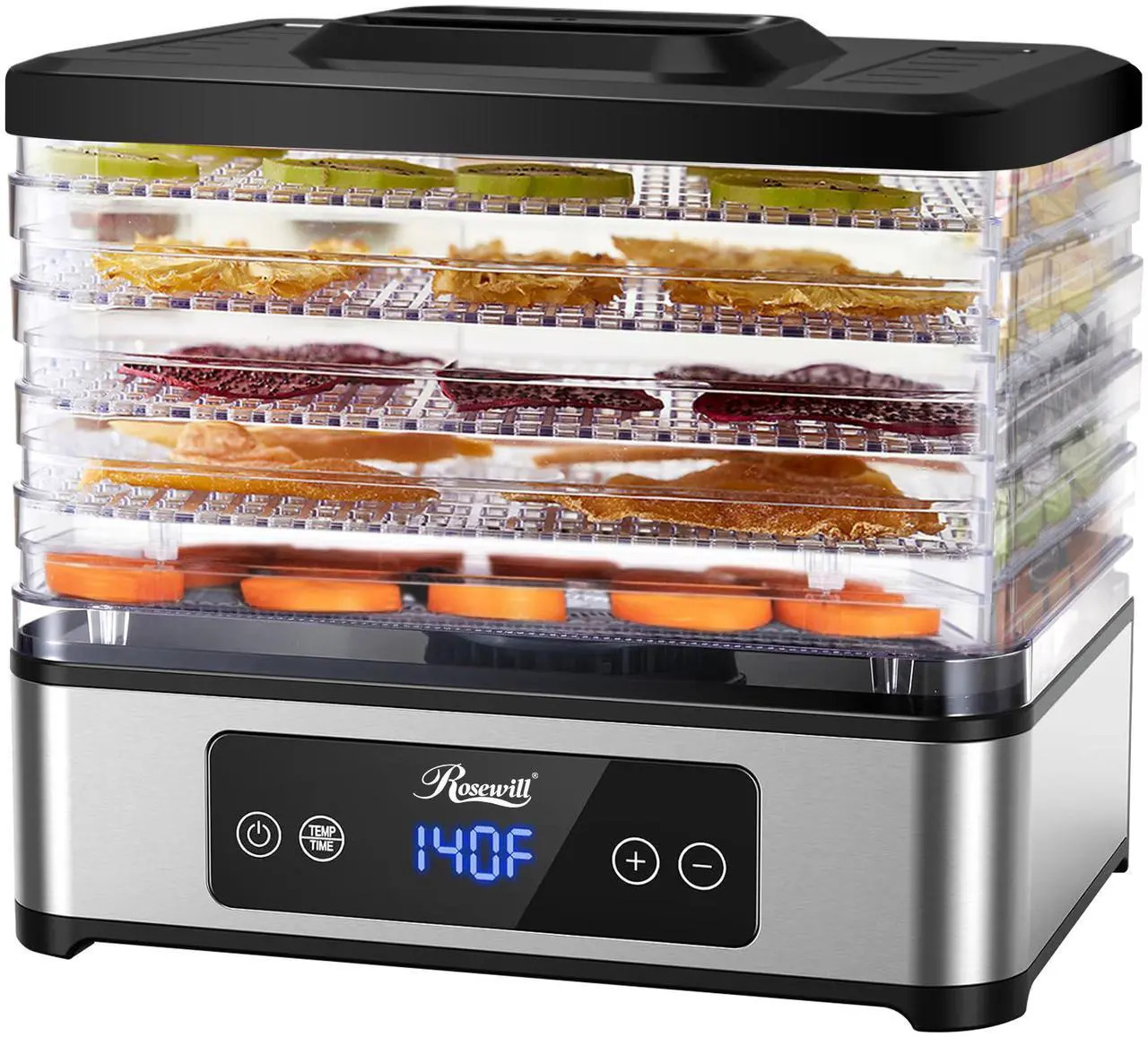 Rosewill RHFD-24001 5-Tray Compact Food Dehydrator w/ Digital Touch Control & 48H Timer $34.99 + Free Shipping