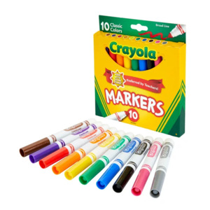 Crayola Classic Thin Markers : Target