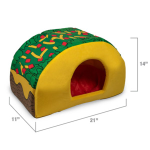 Taco pet bed discount