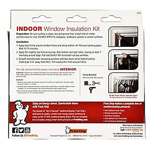 Frost King V73H Indoor Shrink Window Insulator Kit