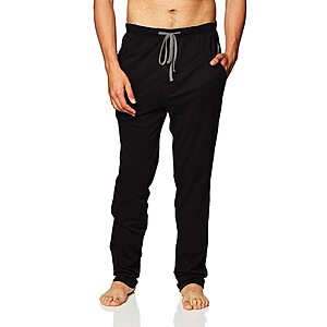 Hanes men's solid knit sleep pant store