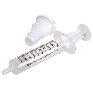 EZY DOSE Kids Baby Oral Syringe & Dispenser Calibrated for Liquid Medicine. 10 mL/2 TSP w/Bottle Adapter  $  2.27 + Free Shipping w/ Prime or on $  35+