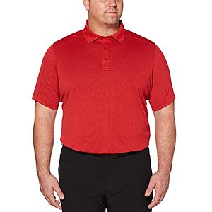 Callaway Men's Swing Tech Short Sleeve Golf Polo Shirt, Tango Red (XXL Big)