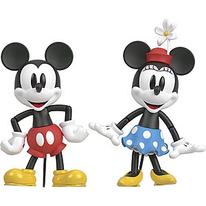 Disney 100 Mickey & Minnie Mouse Collectible Toy Figures $  10.99+ Free Shipping w/ Prime or on $  35+
