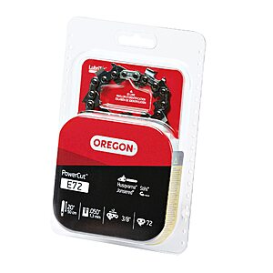 Oregon E72 PowerCut Replacement Chainsaw Chain for 20" Guide Bars $12 