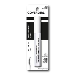 Covergirl Professional Natural Lash Mascara, Clear, 0.34 Ounce (Clear) $2.31 + Free Shipping w/ Prime or on $35+