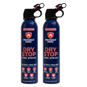 2-Pack: Prepared Hero Dry Stop Fire Spray $24 + Free Shipping