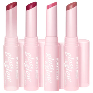 4-Pack: Burt's Bees Gloss & Glow Lip Balms (Assorted Shades) $12.99 - Free Shipping