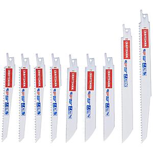 9-Piece CRAFTSMAN Bi-metal Wood/Metal Reciprocating Saw Blades $9.99 + Free Shipping w/ Prime or on $35+