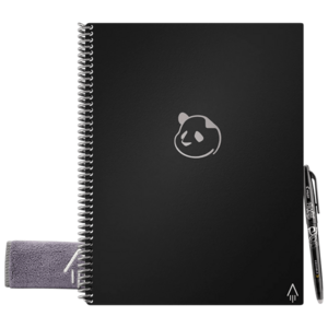 32-Pages Rocketbook Smart Reusable Panda Planner w/ Pen & Cloth (Letter)  + Free Shipping