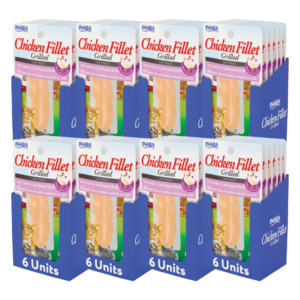 48-Pack INABA Hand-Cut Grilled Fillet Cat Treats (Various Flavors)  + Free Shipping