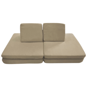 Huddle Indoor and Outdoor Kids Modular Play Couch (Maroon or Tan) $49 + Free Shipping