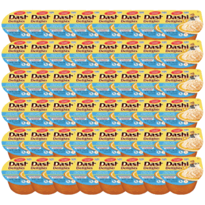 48-pk 2.5-oz INABA Dashi Delights Cat Toppers (Chicken w/ Scallop or Salmon)  + Free Shipping