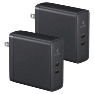 2-Pack Einova Polaris up to 140W 2-Port USB-C Wall Charger  + Free Shipping
