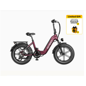 Heybike: Ranger S Powerful Folding ebike w/ Fat Tires (Includes Free Large Basket and Pannier Bag) Select Colors $999 + Free Shipping