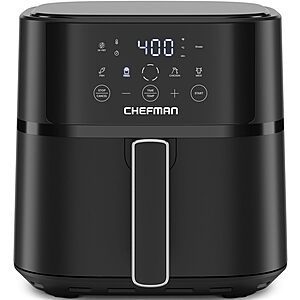 6-Quart Chefman TurboFry Touch 1700W Digital Air Fryer w/ Touchscreen & 4 Presets $59.92 + Free Shipping
