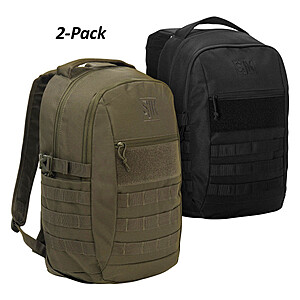 2-Pk 20L Slumberjack Chaos Tactical Daypacks (Leaf Green & Black) $21 + Free S&H