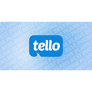 New Tello Mobile Customers: Unlimited Talk, Text + 50GB of High-Speed Data $10/Month for 3-Months