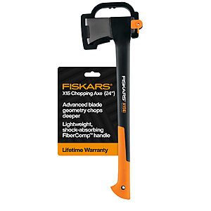 23.5" Fiskars X15 Chopping Axe $31.90 