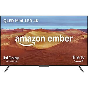 55" Amazon Fire TV Omni Mini-LED Series, QLED 4K UHD smart TV, Dolby Vision IQ $559.99 + Free Shipping