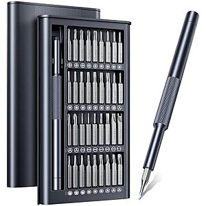 37-in-1 Wesdut Magnetic Precision Small Screwdriver Set $6 