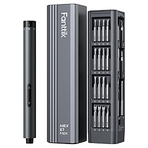 Fanttik E1 Max 3.7V Mini Electric Screwdriver Set w/ 50 Mag Bits $35 + Free S&H