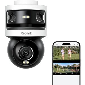 Prime Members: REOLINK OMVI 3i 18MP Triple-Lens PoE Security Camera $210 + Free S&H