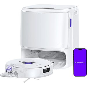 25000Pa NARWAL Freo Z10 Turbo Self-Emptying Robot Vacuum & Mop (White) $470 + Free S&H