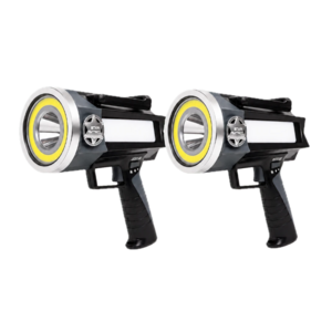 2-Pk Star Patrol Rechargeable Flashlight (Platinum Edition) $25 + Free S&H