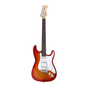 Indio by Monoprice Cali DLX Plus Solid Ash Electric Guitar w/ Gig Bag $130 + Free S&H